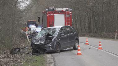 Wypadek między Wejherowem a Krokową