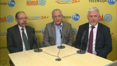 Marek Pierzchała, Jarosław Wiżyn-Jastrzębski i Tadeusz Popielas