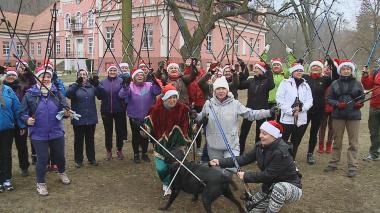 Mikołajkowy Rajd Nordic Walking