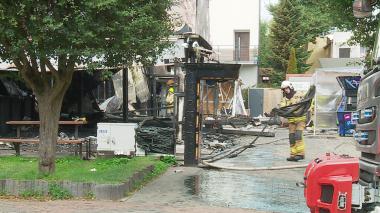 Jedna osoba poszkodowana w wyniku pożaru