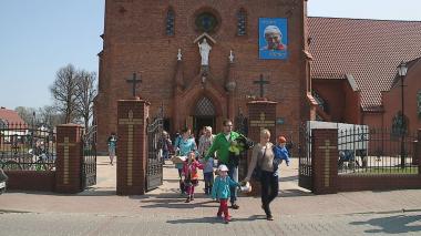 Święcenie pokarmów w Bolszewie