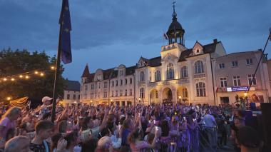 Sylwia Grzeszczak na urodzinach Wejherowa