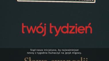 TTM dla niesłyszących. Wprowadza informacje w języku migowym