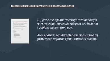 Mięso w chłodni zakładu produkcji surówek w Strzelnie