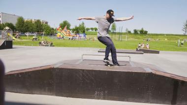 Inauguracja sezonu na skateparku w Gniewie