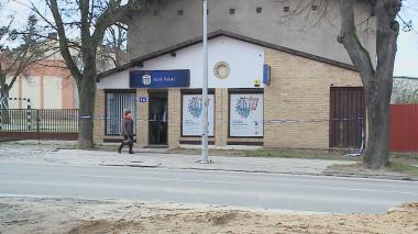 Próbował okraść bank