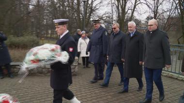 Pamiętali o trudnym wyzwoleniu miasta