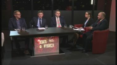 Debata wyborcza - Paweł Tanajno, Paweł Filar, Marcin Kamień