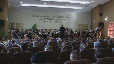 Koncert Białoruskiej Orkiestry w Szkole Muzycznej