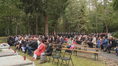 Uroczystości obchodów „Marszu śmierci” w Rybnie