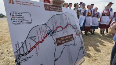 Trasa Kaszubska z nowym oznaczeniem