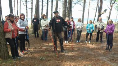 Rajd Nordic Walking w Dębkach