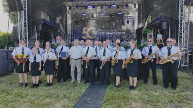 Pół wieku Orkiestry Dętej OSP Sławoszyno