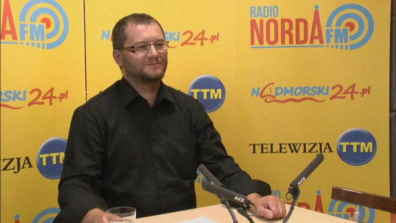 Tomasz Fopke - dyrektor Muzeum Piśmiennictwa i Muzyki Kaszubsko-Pomorskiej.