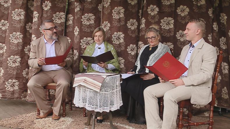 Wspólnie przeczytali fragmenty „Nad Niemnem”