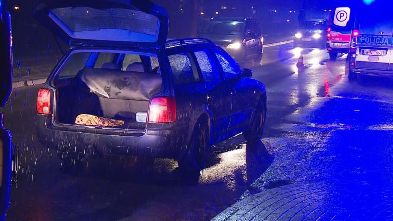 Potrącenie pieszego w Redzie