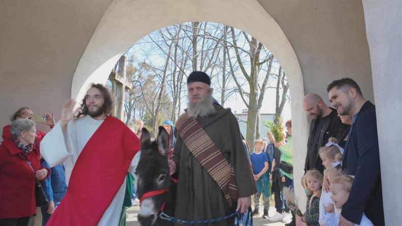 Przywitali Jezusa przy Bramie Oliwskiej