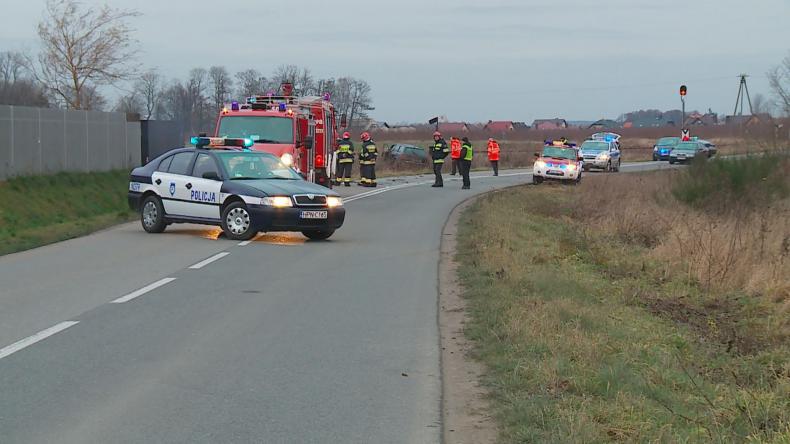 Wypadek na ul. Puckiej w Żelistrzewie