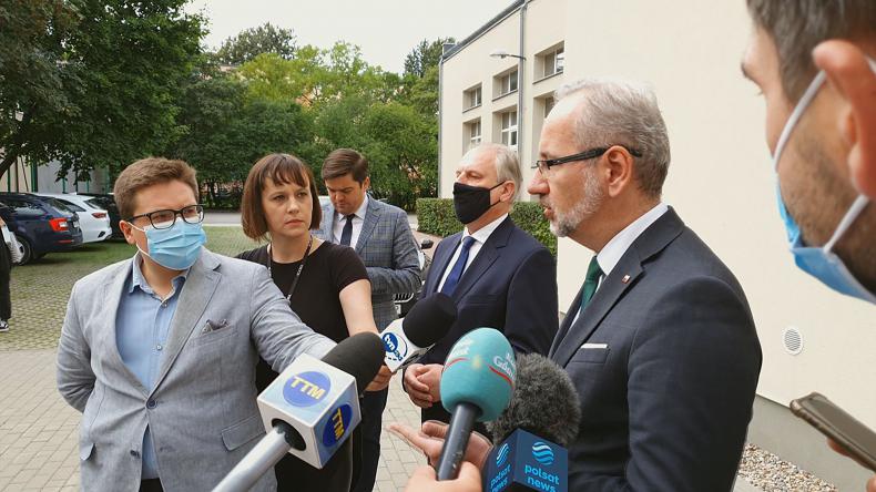Minister zdrowia w PZSP w Wejherowie
