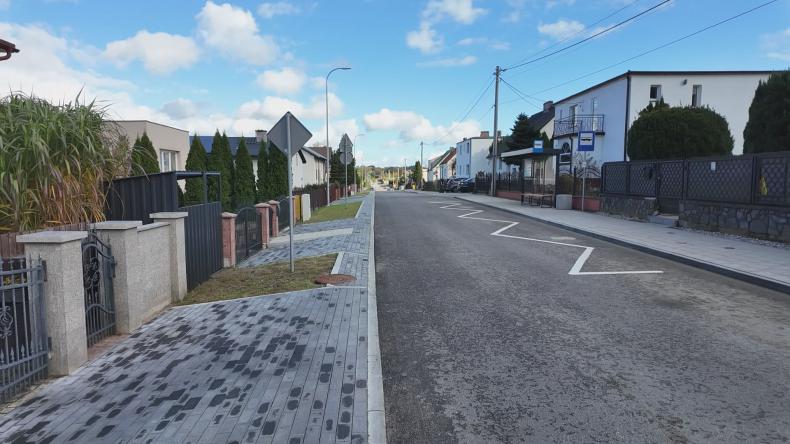 Zakończyła się budowa ulicy Dworskiej w Gościcinie