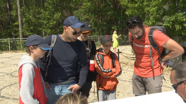 W Dębkach zorganizowano spacer na orientację