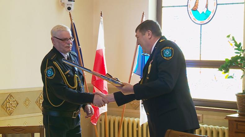 Pierwszy emeryt wejherowskiej straży miejskiej