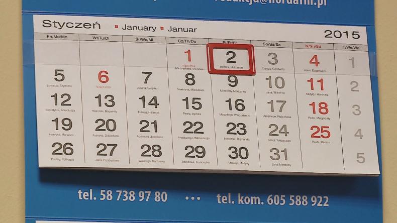 6 długich weekendów czeka nas w 2015 r?