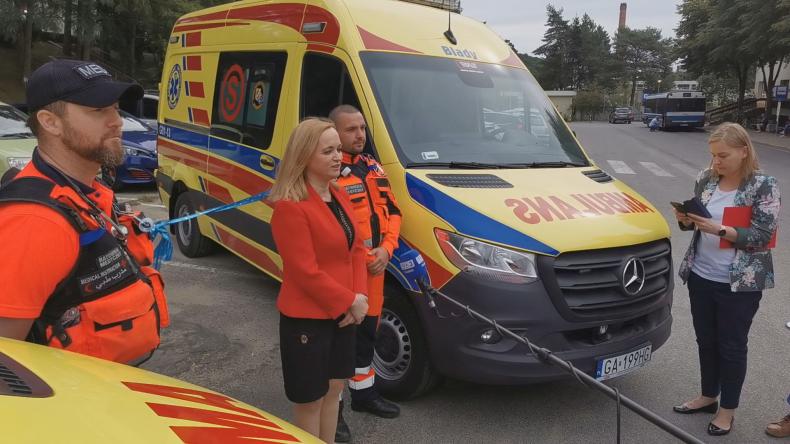 Nowe karetki zasiliły flotę wejherowskich ratowników