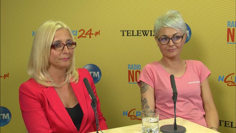 Urszula Czacharowska i Barbara Wodzińska