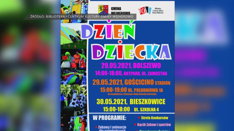 Moc atrakcji na Dzień Dziecka w gminie Wejherowo