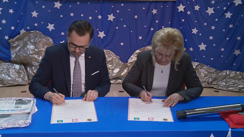 Uroczystość wmurowania aktu erekcyjnego