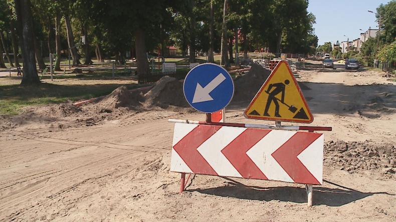 Trwa przebudowa redzkich ulic