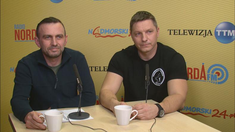 Leszek Ciechomski i Paweł Orzeł