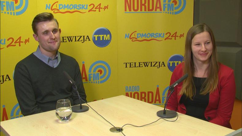 Bartłomiej Engelbrecht i Natalia Tomaszewska