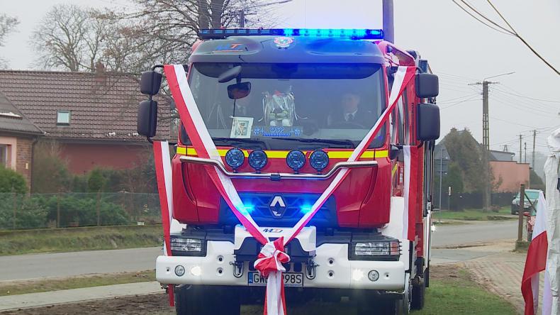 Bogaty Mikołaj strażaków gminy Łęczyce