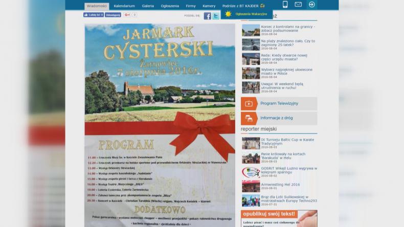 Jarmark Cysterski już w niedziele