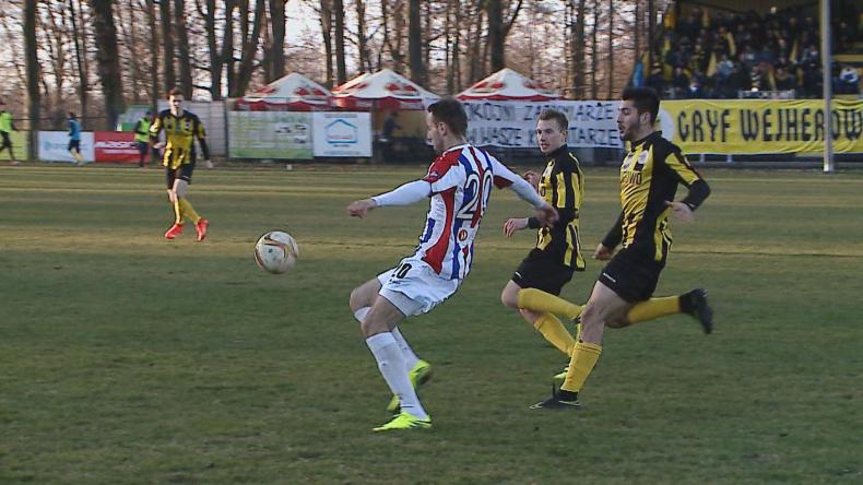 Skrót meczu Gryfa Wejherowo z Odrą Opole