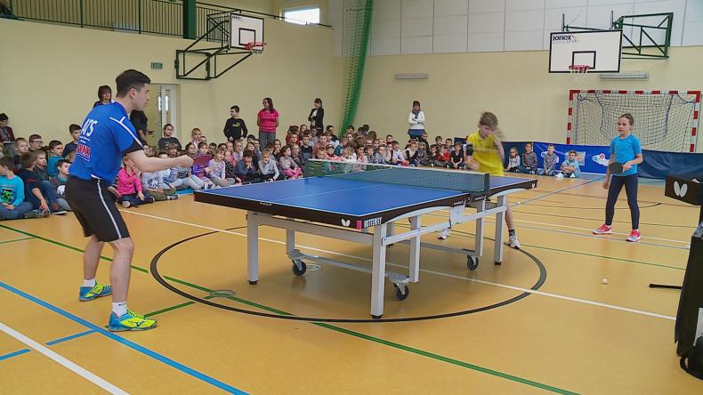 Promują tenis stołowy wśród najmłodszych