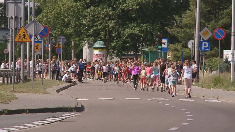 Bieg uliczny w Gościcinie