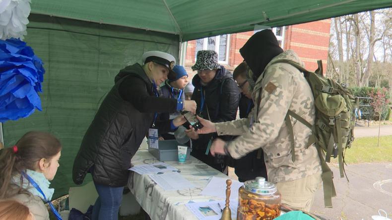 Pozyskiwali wiedzę o Bałtyku podczas gry terenowej