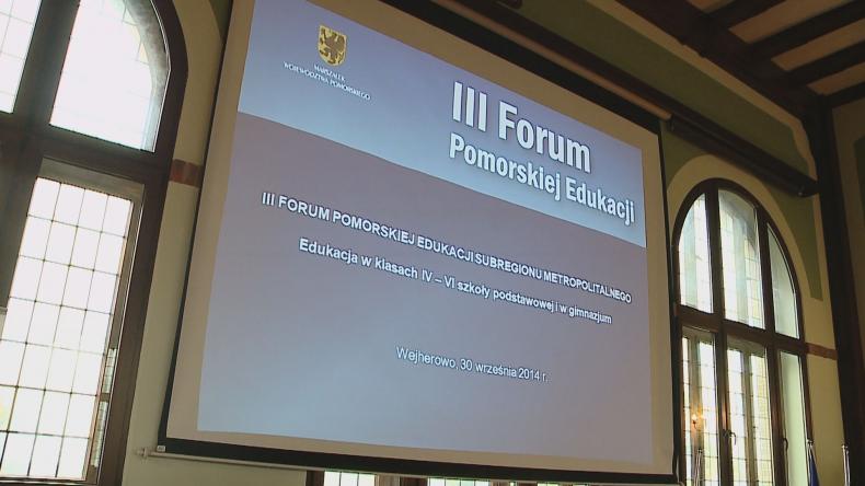 Przyszłość oświaty na Pomorzu tematem forum w Wejherowie