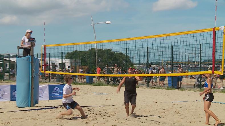 Siatkówka plażowa królowała w Pucku