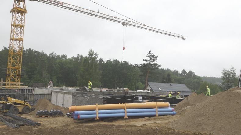 Ogromne tempo budowy nowego przedszkola