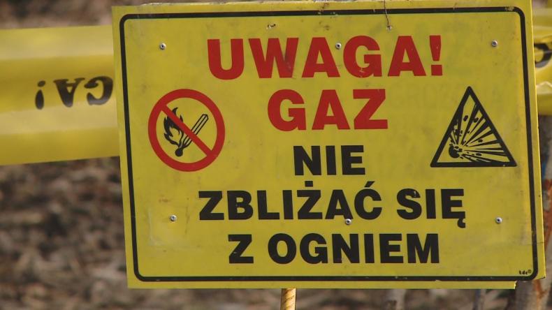 Uszkodzenie gazociągu w Redzie