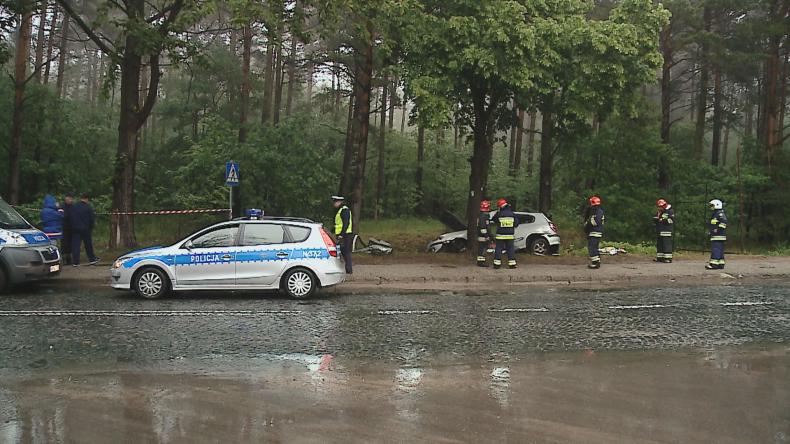 Wypadek w Jastrzębiej Górze