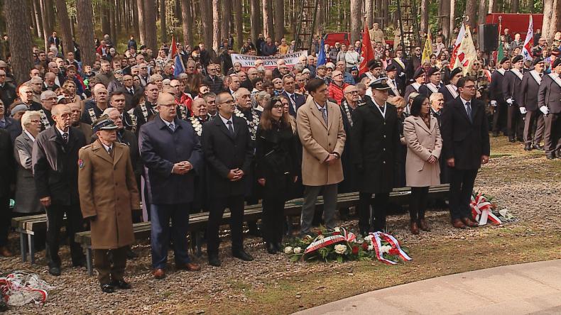 Oddali cześć poległym w Lesie Piaśnickim