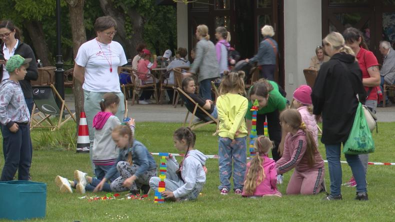 Dzień Dziecka w wejherowskim parku miejskim