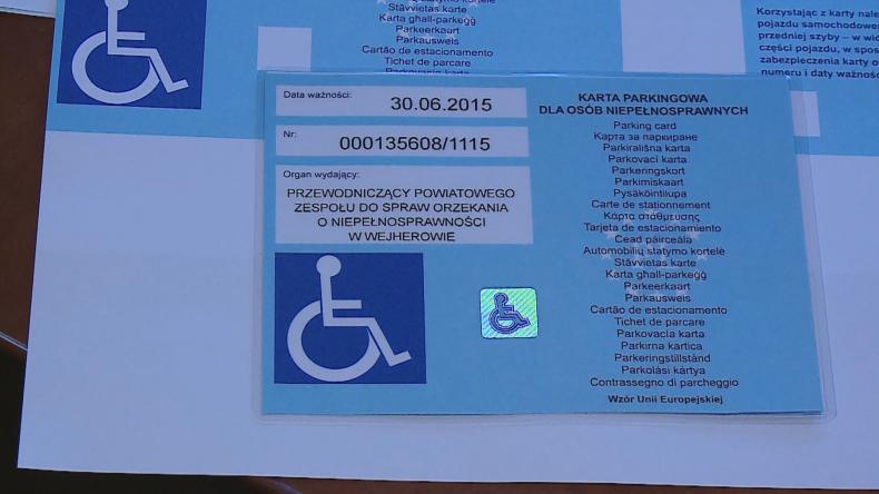 Na kopercie tylko z nową kartą parkingową