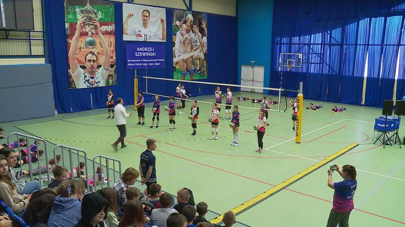 Trening z mistrzami siatkówki