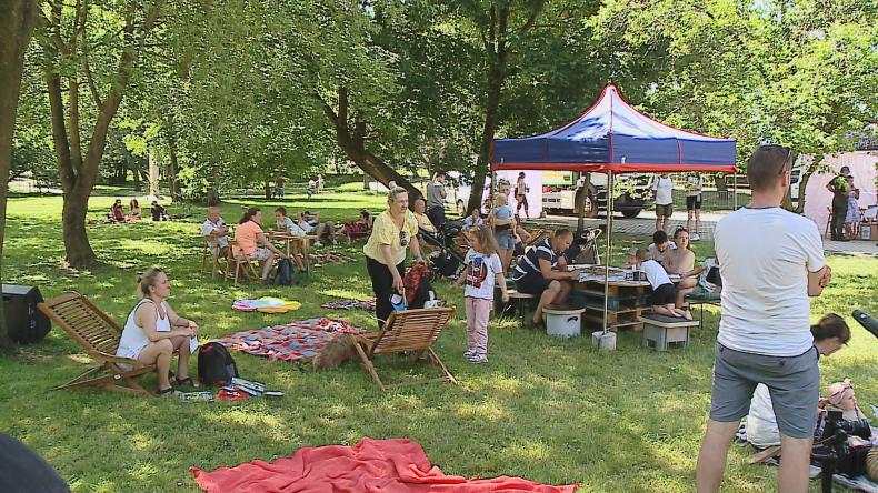 Edukacyjny piknik w wejherowskim parku